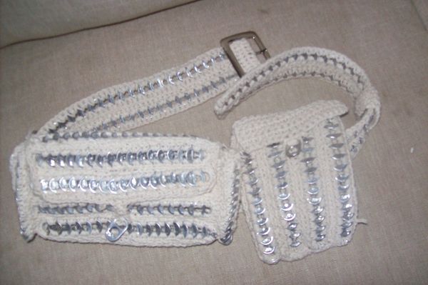 Cinto com bolsas